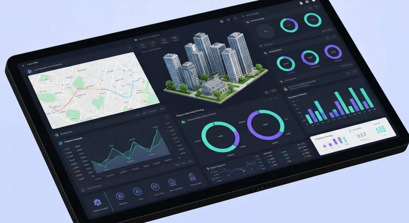 Image of real estate market data used to set prices